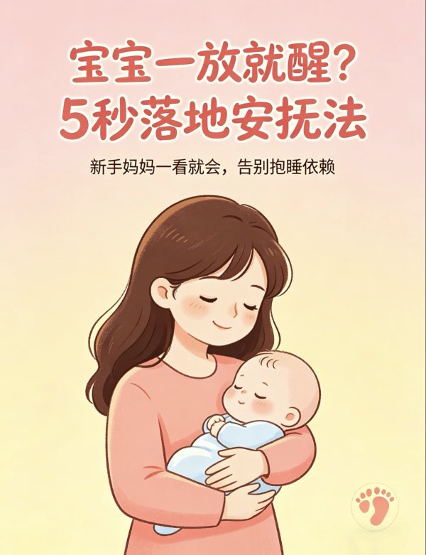 国际足联世界杯赛事入口 宝宝一放就醒? 5秒落地安抚法, 生人姆妈一看就会